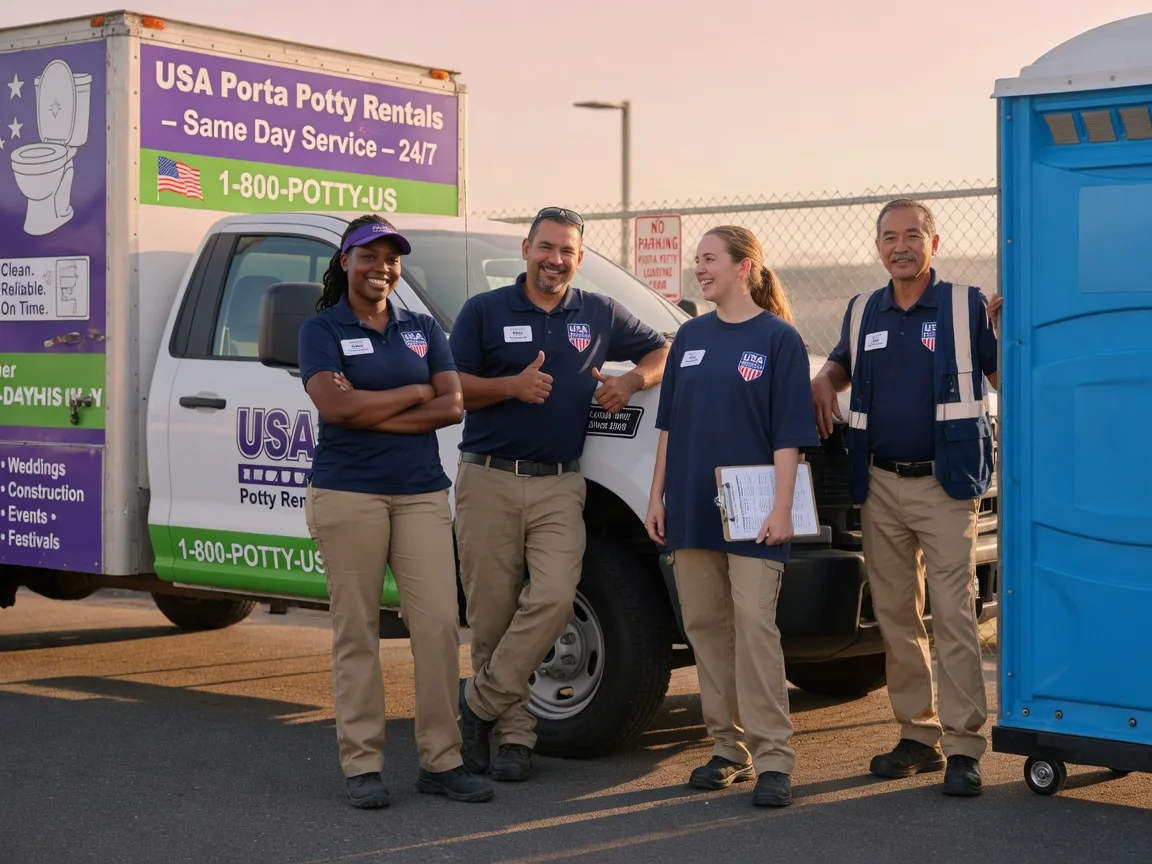 Porta Potty Rental company in Rivesville, WV