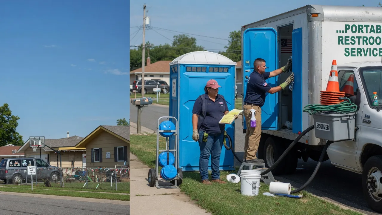 Portable Toilet Rental in Rivesville, WV near me